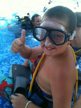 Snuba para la familia